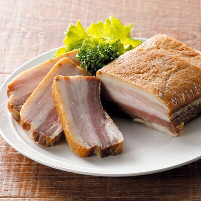 【毎月定期便】『定期便』子供に食べさせたい無添加ベーコン&ハム&パンチェッタ吊焼きB全3回