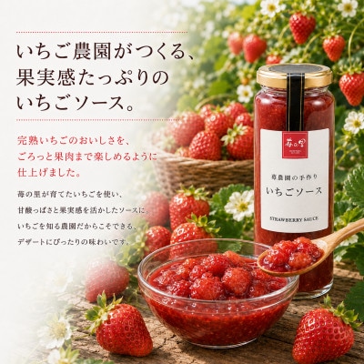 苺の里　いちごソース　180g×1本