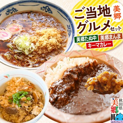 美郷ご当地グルメセット(キーマカレー、美郷たぬ中、みさとまんま)|01_amd-184301