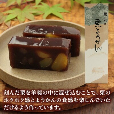 竹うちもなか【栗】4個 栗ようかん1本 セット|01_krm-310101