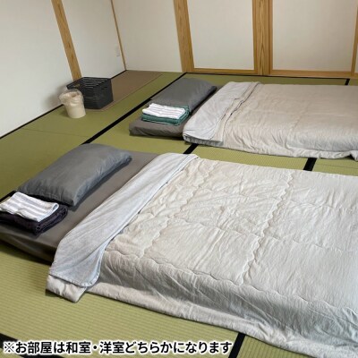 秋田県美郷町の民泊「ミロクハウス」1泊分宿泊券(素泊まり)平日|01_wtn-040101