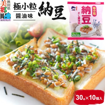 ヤマダフーズ 極小粒納豆 醤油味 30g 10個入|01_ymf-221001