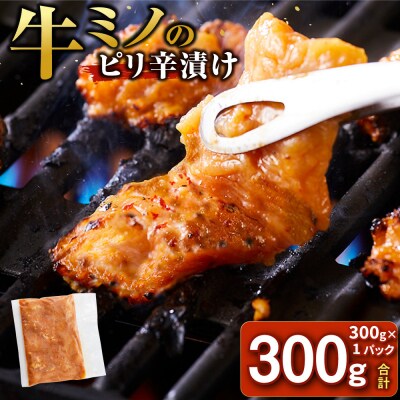 牛ミノ ピリ辛漬け 300g ( 300g × 1パック ) 【12月発送】