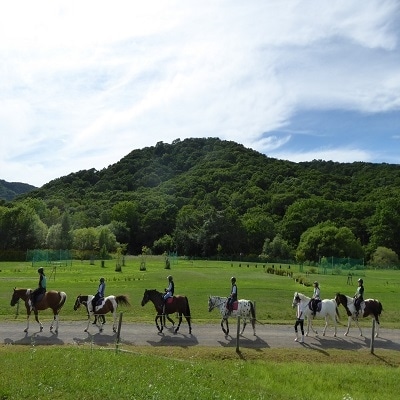 乗馬招待券45分×2枚(初心者コース)[07-092]
