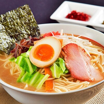 博多風とんこつ味&久留米豚骨醤油スープ　かすり化粧箱入(各8人前)×2箱【202609】