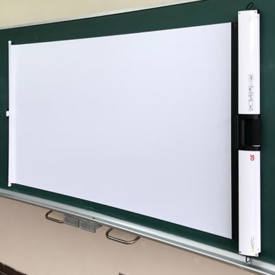 ローラー巻取型(横引き)マグネット式スクリーン73型　AG34　