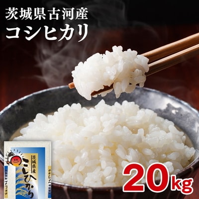 【新米】令和8年産 古河市産 コシヒカリ 20kg(5kg×4袋) _DP24