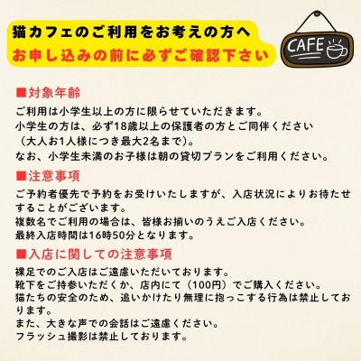 にゃんほてる&猫カフェ【利用券 3,000円分】| リバティベル・ブリード