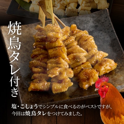 名古屋コーチン焼鳥　皮串20本セット[001T10]