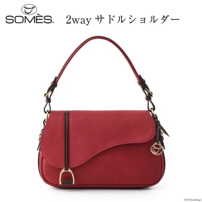 SOMES バッグ レディース イルザ IL-46 2way ワイン [12260610-wi]