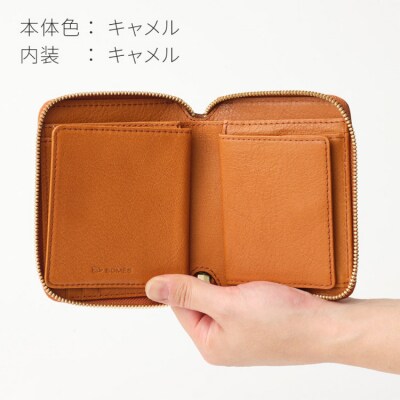 SOMES 財布 WF-27 二つ折り財布 キャメル [ソメスサドル 砂川市 12260677-c]