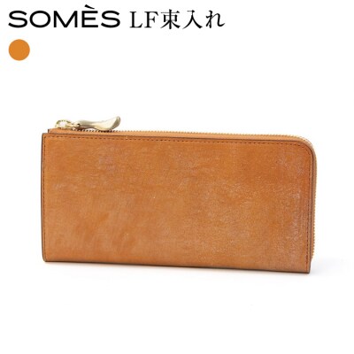 SOMES 財布 WF-22 ラウンドファスナー束入れ キャメル  [12260675-c]