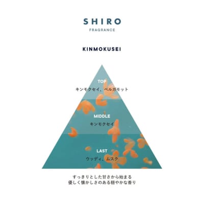 SHIRO　キンモクセイ フレグランスディフューザーキット 300mL 3ヶ月目安 [01753]