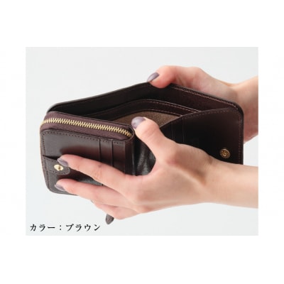 SOMES 財布 PT-85 二つ折り財布 ネイビー [ソメスサドル 砂川市 12260813-c]