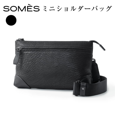 SOMES TT-68 ミニショルダーバッグ ブラック [ソメスサドル 砂川市 12260990]