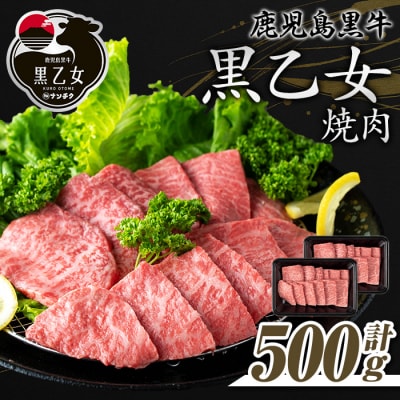 鹿児島黒牛 黒乙女 和牛モモ焼肉(500g)