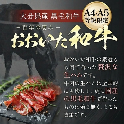 おおいた和牛 生ハム 500g 50g×10個 国産 牛肉 もも肉 ハム A4 和牛 ブランド牛