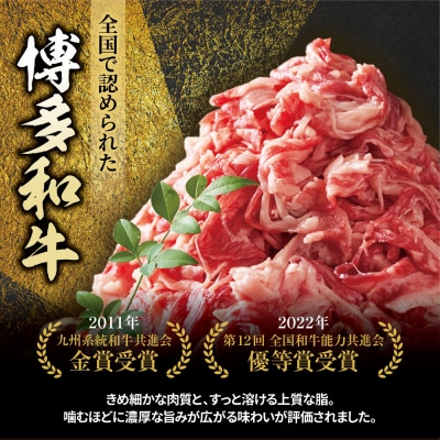 博多和牛 A4ランク以上 切り落とし 約500g