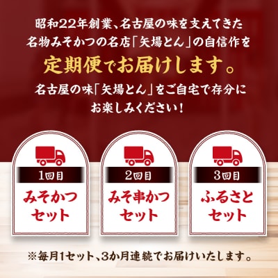 矢場とん定期便(3回)