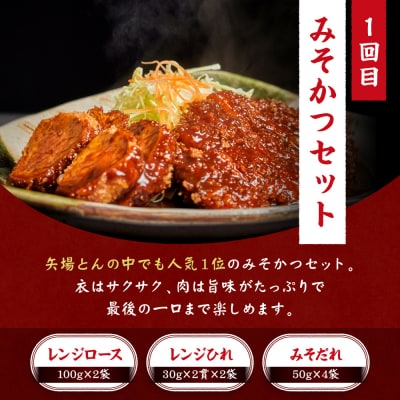 矢場とん定期便(3回)