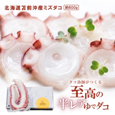 タコ漁師がつくる 至高の半レアゆでダコ 約600g ReTAKO リタコ 足 刺身 苫前 ina01