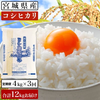 令和8年産<定期便>ヨシ腐葉土米 精米12kg(4kg×3回発送)コシヒカリ お米