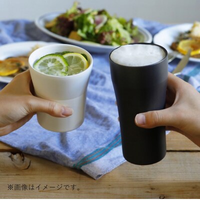 京セラ 真空断熱 タンブラー 420ml  ホワイト2個・ブラック1個 計3個 DS-517