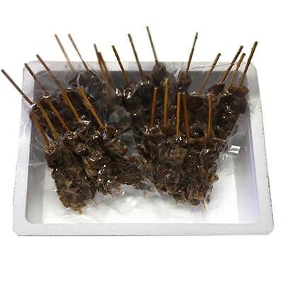 【あきちゃん唐揚げ】ずり 串刺し 砂肝の唐揚げ 25本