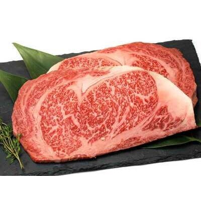 「いしかわ牛」または「福島牛」和牛ロース肉約250gステーキ用×2 