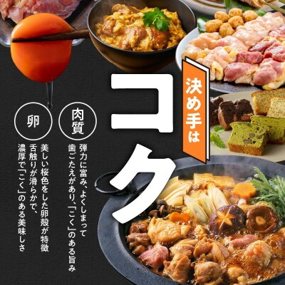 名古屋コーチン堪能セット「名古屋コーチンつくね串」と「名古屋コーチン卵」[001T16-C]