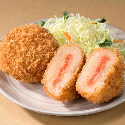 【9月30日受付終了】めんたいコロッケ 計1.6kg 80g×20個[No5354-0009]