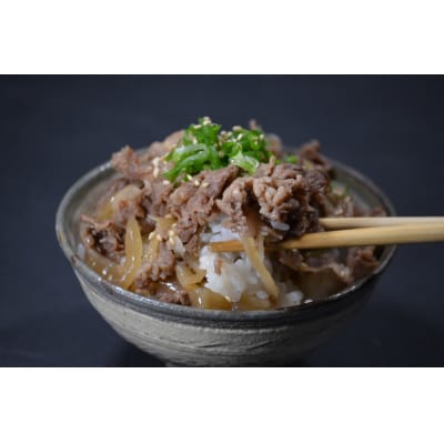 ◆鳥取和牛100%◆牛丼の素3袋セット(123MZ.)