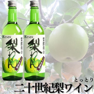爽やか!『とっとり二十世紀梨わいん』2本セット(139MZ.)
