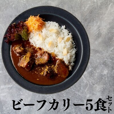■湖屋■ビーフカリーセット5食セット(121MZ.)