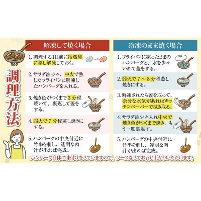 【福井のブランド豚肉】荒島ポーク 手作りハンバーグ100g×12個(計1.2kg)