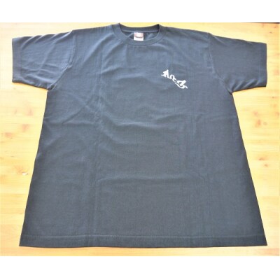 熊野古道Tシャツ【KODOTシャツ・黒・Lサイズ】　綿100%