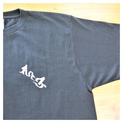 熊野古道Tシャツ【KODOTシャツ・黒・Lサイズ】　綿100%