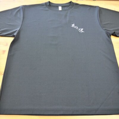 熊野古道Tシャツ【KODOTシャツ・黒・XLサイズ】ドライメッシュ生地