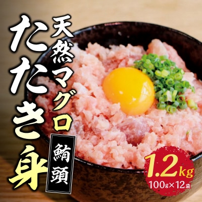 焼津 天然 鮪 ネギトロ セット 合計 約1.2Kg(a10-100)
