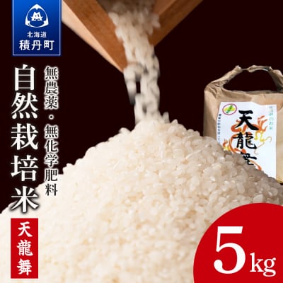  白米 5kg 天龍舞 自然栽培米