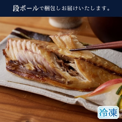 【焼津ひもの食堂】焼いてあるとろさばひもの10枚(a15-669)