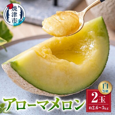 メロン 温室 アローマ 果物 ハウス 白等級 2玉 GABA(a32-026)