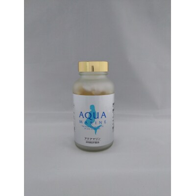 【定期便4回分】深海鮫肝臓油　アクアマリン300mg×360粒(約3ヶ月分)(b440-003)