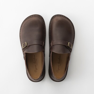 24cm Organichandloom職人の手仕事から生まれた軽やかシューズ(a70-01113)