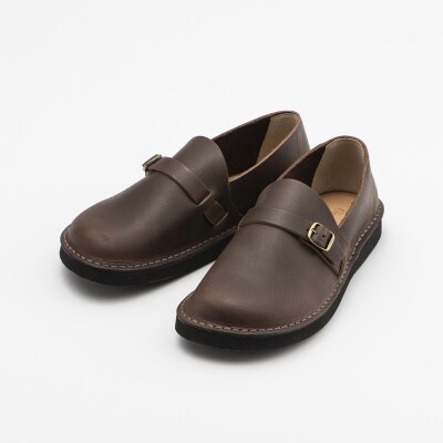 24cm Organichandloom職人の手仕事から生まれた軽やかシューズ(a70-01113)