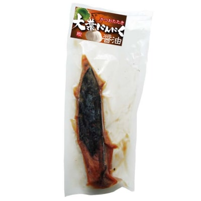 秘伝のタレ仕込み　かつおのたたき大葉にんにく醤油170g(a05-011)