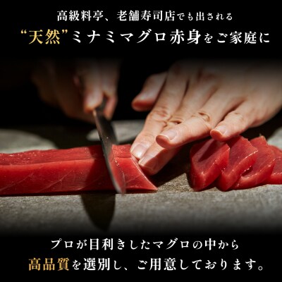 天然 ミナミマグロ 赤身 柵 刺身 焼津 海の極 計400g 200g×2(a11-187)