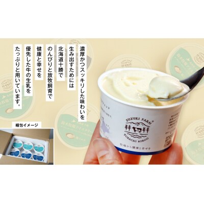 鈴木牧場アイスクリーム プレミアムミルク【北海道アイス 　十勝アイス 　広尾町 】(AC0062)