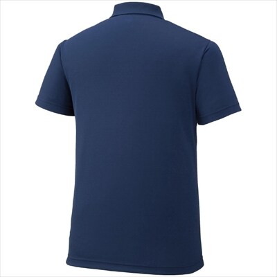 ミズノ・ポロシャツ　ドレスネイビー_3XL　A0-282-08
