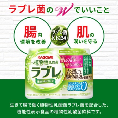 【2ヶ月に1回　計6回定期便】植物性乳酸菌ラブレW　プレーン36本(計216本)[052S04-T]